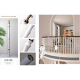 Crystal balustrade