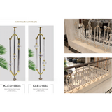 Crystal balustrade