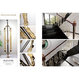 Crystal balustrade